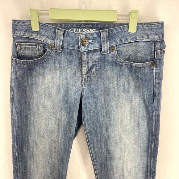 Guess‎ Jeans Daredevil Flare Size 29 Stretch Ladies - Picture 6 of 12